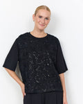 Banu 345 T-shirt Dam Svart Black | Smilebutiken - Soyaconcept