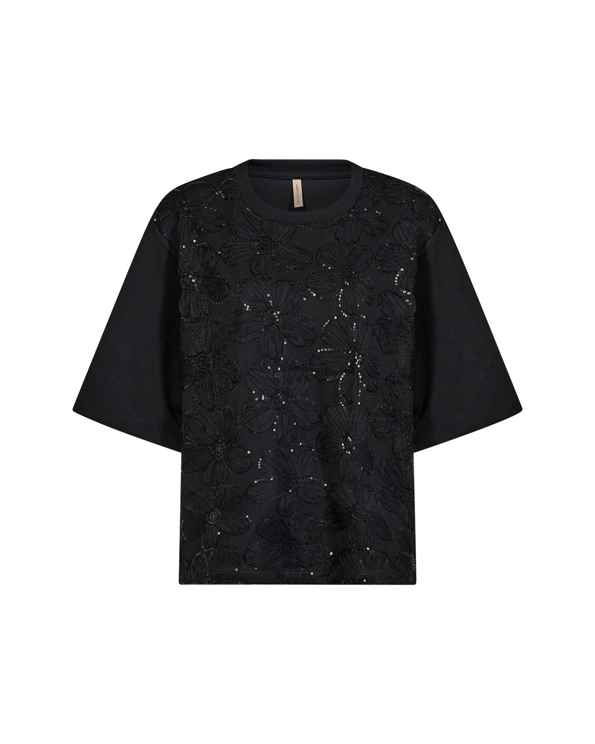 Banu 345 T-shirt Dam Svart Black | Smilebutiken - Soyaconcept