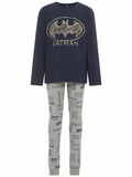 Batman Tvådelad Långärmad Pyjamas Mörkblå Junior - Name it