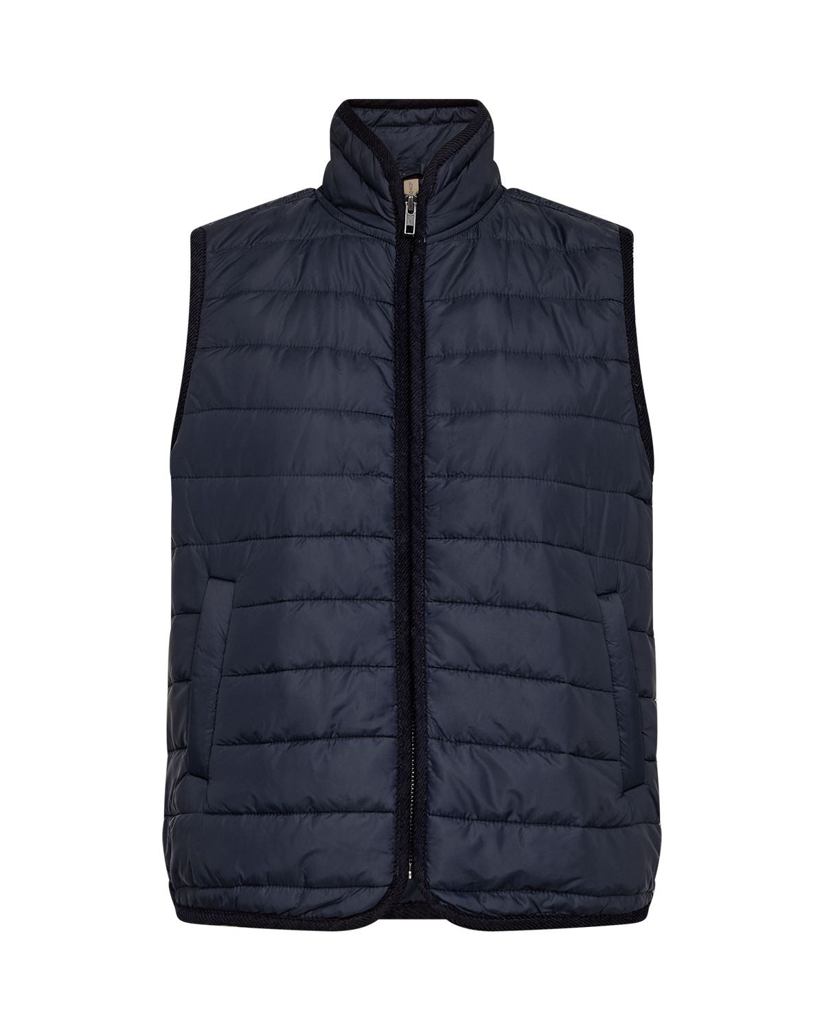 Benete 6 Quiltad Väst Dam Marinblå Navy | Smilebutiken - Soyaconcept