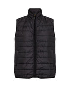 Benete 6 Quiltad Väst Dam Svart Black | Smilebutiken - Soyaconcept