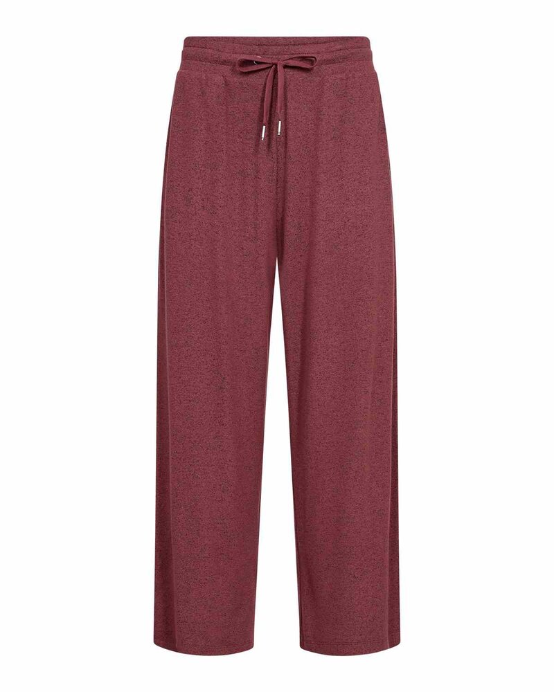 Biara 74 Byxa Dam Oxblood Red Melange | Smilebutiken - Soyaconcept