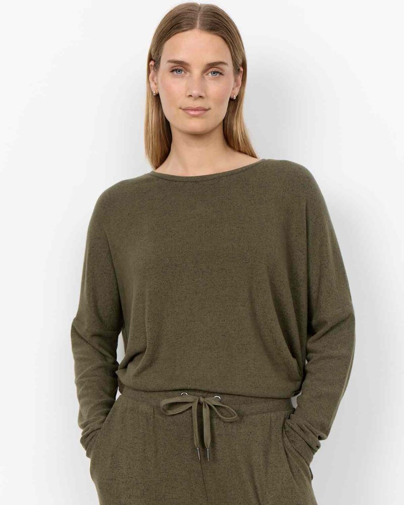 Biara Tröja Dam Grape Leaf Melange | Smilebutiken - Soyaconcept