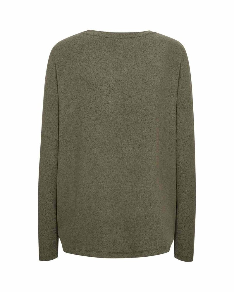 Biara Tröja Dam Grape Leaf Melange | Smilebutiken - Soyaconcept