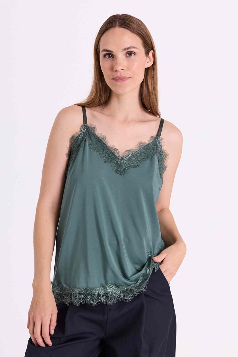 Bicco Lace Linne Dam Dark Forest | Smilebutiken - Freequent