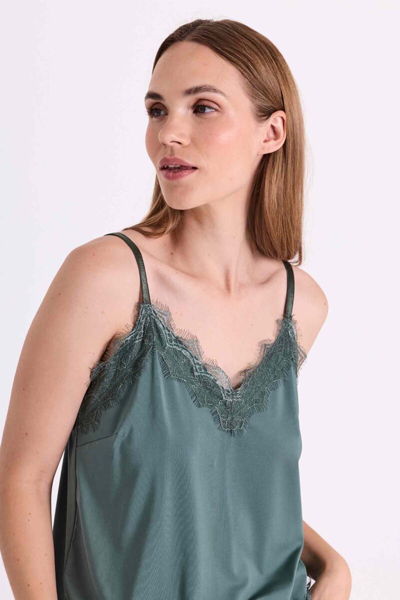 Bicco Lace Linne Dam Dark Forest | Smilebutiken - Freequent
