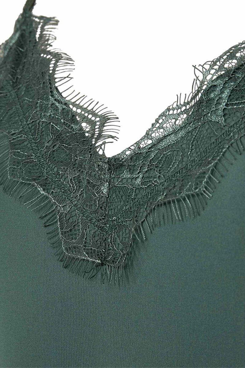 Bicco Lace Linne Dam Dark Forest | Smilebutiken - Freequent