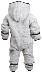 Bormio Barn Fleeceoverall Grey Melange Lindberg