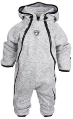 Bormio Barn Fleeceoverall Grey Melange Lindberg