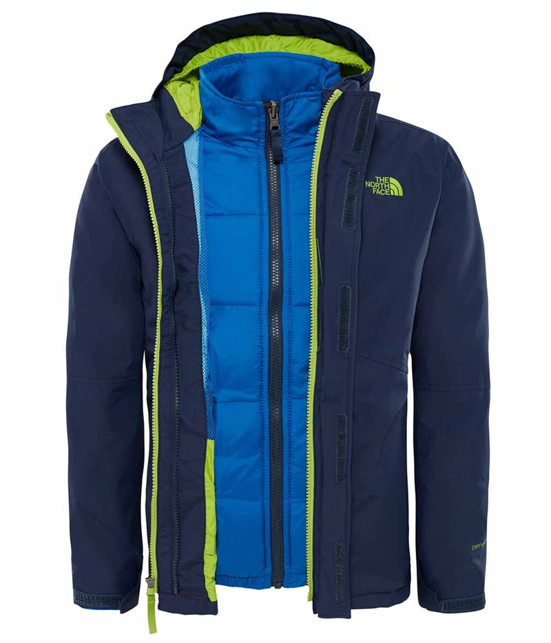 The North Face Boundary 3-in-1 Jacket Dark Blue Kids Junior - The North Face
