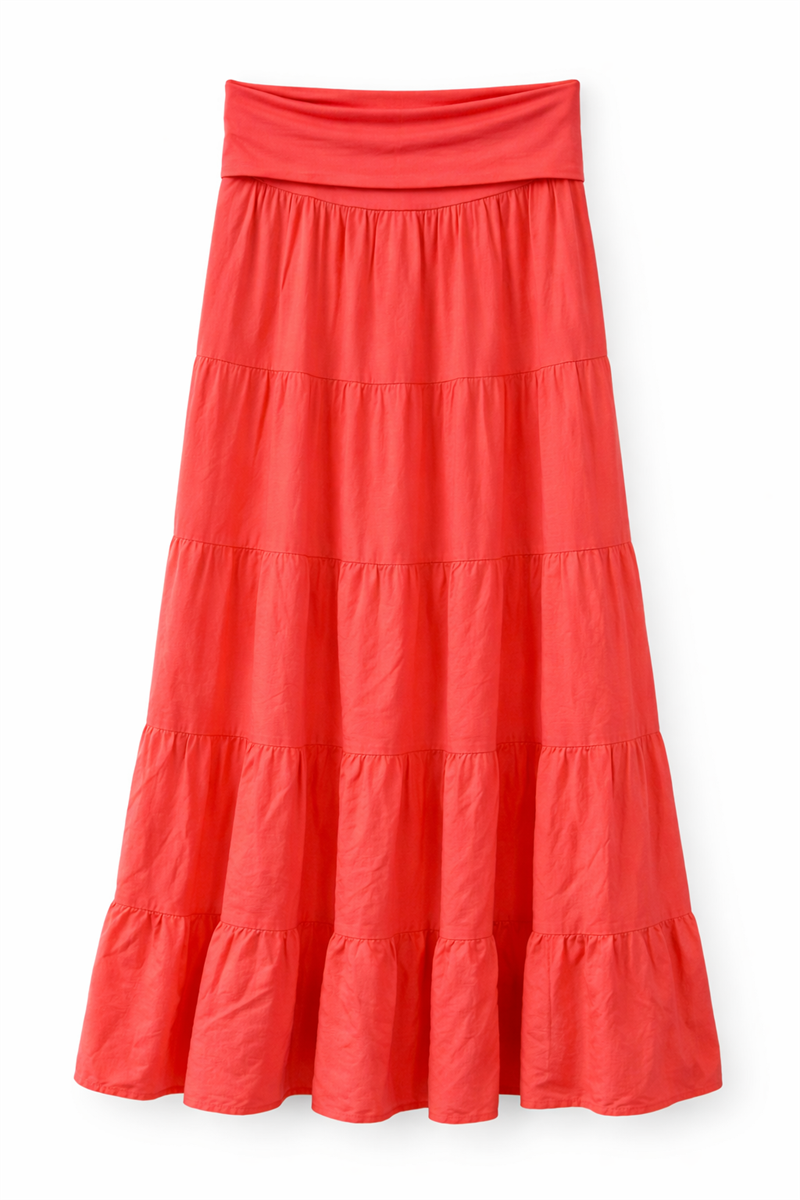 Bristol Volangkjol Dam Corall Chica London | Smilebutiken - Caramelle Fashion