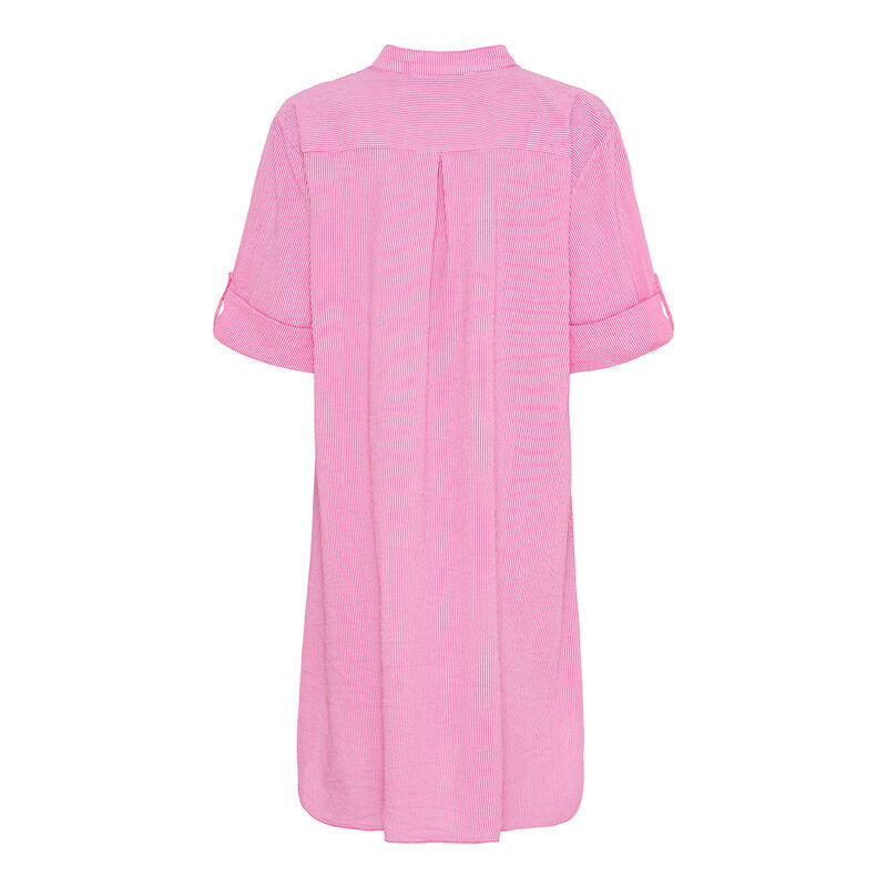 Bugatti Långskjorta Dam Rosa Fuchia Stripe | Smilebutiken - Marta du Chateau