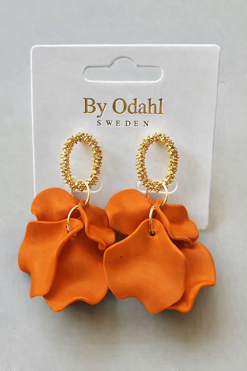 Nellie Örhängen Orange By Odahl