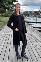 CC Fashion Inger Stickad Kofta Dam Black Caramelle Fashion