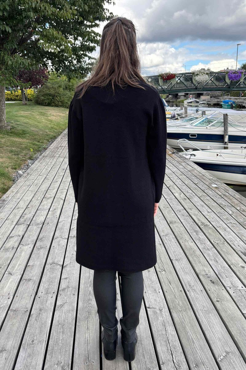 CC Fashion Inger Stickad Kofta Dam Black Caramelle Fashion