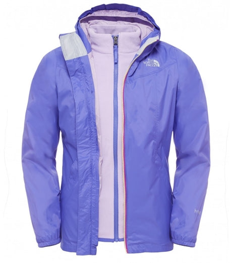 Eliana Girls Rain Jacket Starry Purple Skaljacka Barn The North Face