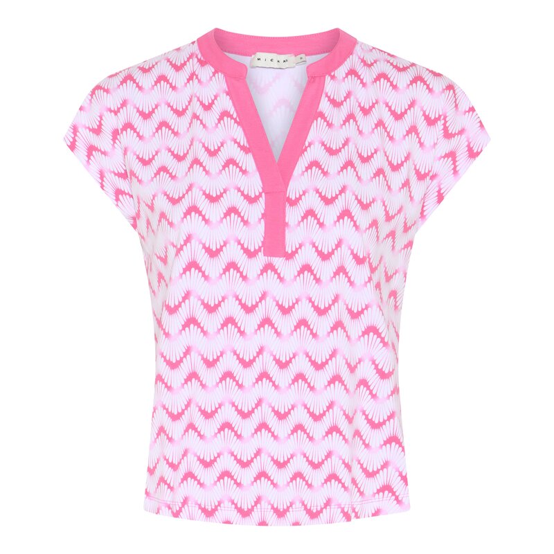 Cadence Mönstrad Topp Dam Pink Wave | Smilebutiken - Micha