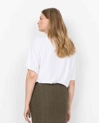 Caimi 7 T-shirt Dam White | Smilebutiken - Wasabiconcept