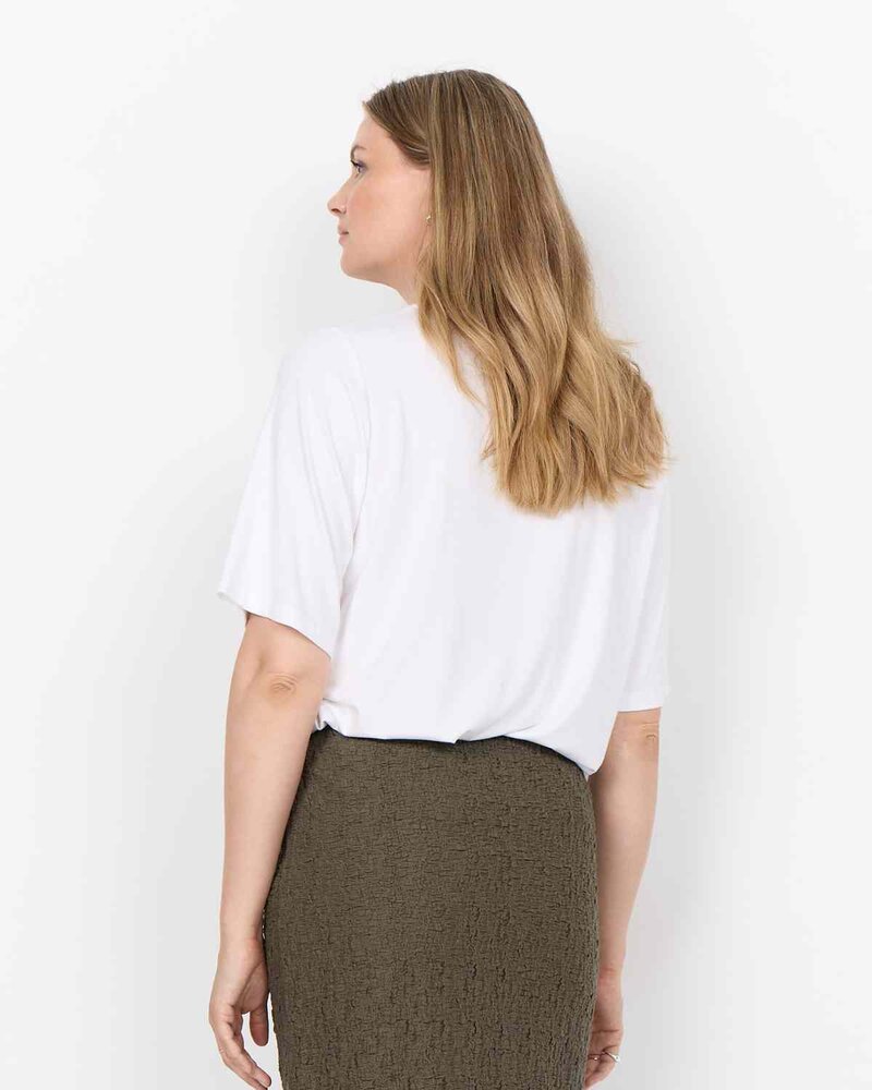 Caimi 7 T-shirt Dam White | Smilebutiken - Wasabiconcept