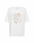 Caimi 7 T-shirt Dam White | Smilebutiken - Wasabiconcept