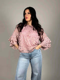 Rosalia Spets Topp Dam Pink Camicia