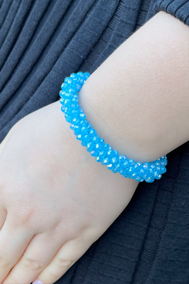Armband 2 Dam Light Blue CARAMELLE FASHION