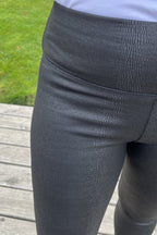 Fodrade Leggings Dam Black Croco Caramelle Fashion