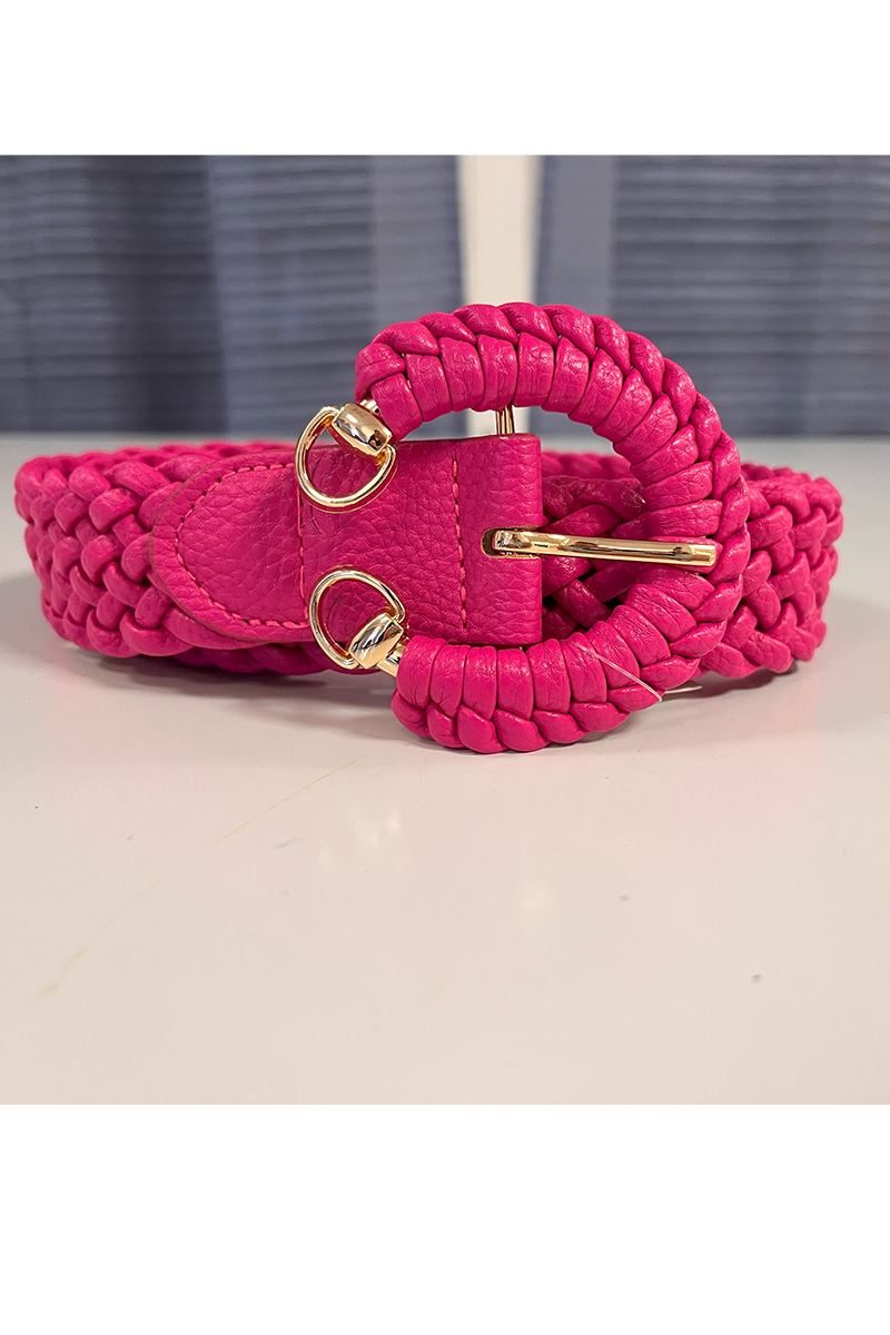 Inez Belt Woman Fuchsia CARAMELLE FASHION