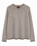Carla Stickad Tröja Dam Beige Savannah Tan | Smilebutiken - Kopenhaken