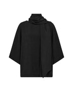 Cath 12 Blus Med Scarfdetalj Dam Black | Smilebutiken - Soyaconcept