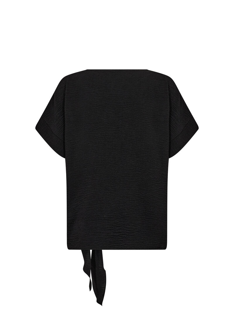 Cath 7 Topp Med Knyt Dam Black | Smilebutiken - Soyaconcept