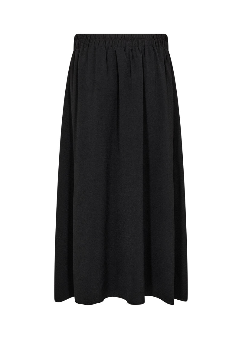 Cath 9 Midikjol Dam Black | Smilebutiken - Soyaconcept