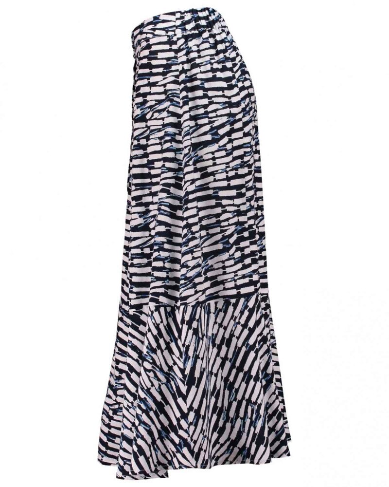 Celia Midi Skirt Women Navy | Smilebutiken - Zabaione