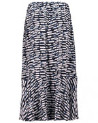 Celia Midi Skirt Women Navy | Smilebutiken - Zabaione