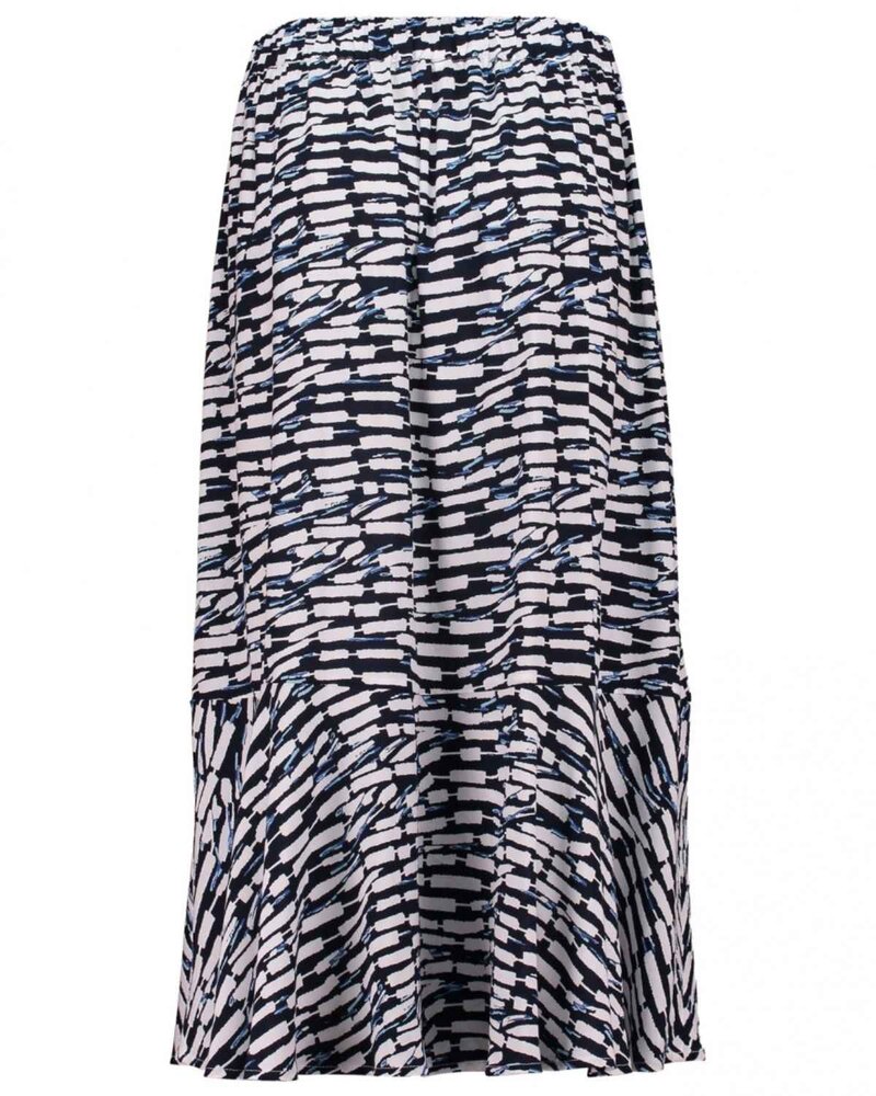 Celia Midi Skirt Women Navy | Smilebutiken - Zabaione