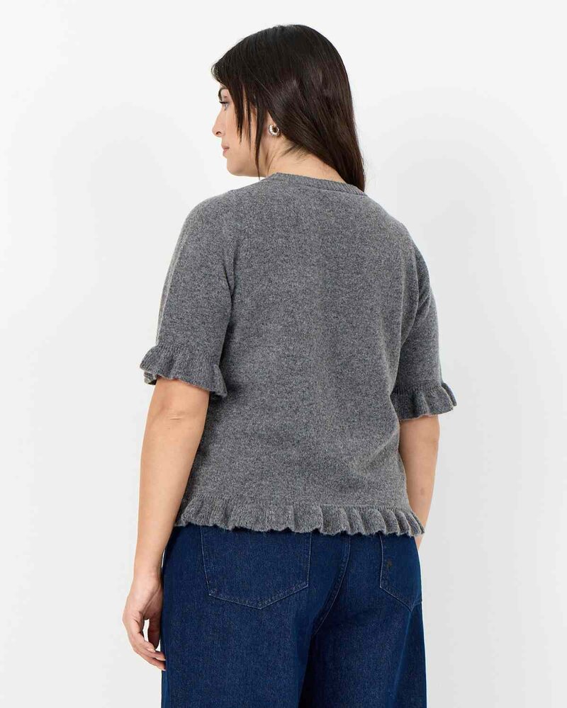 Chanin 5 Pullover Dam Dark Earth Melange | Smilebutiken - Wasabiconcept