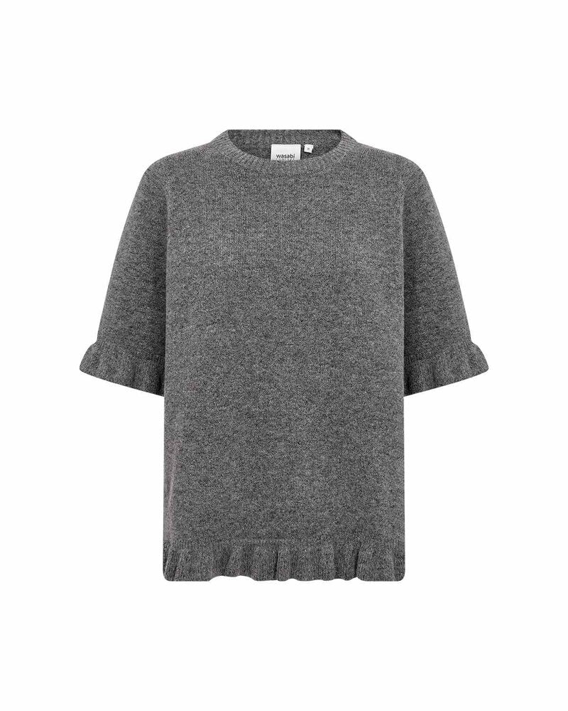 Chanin 5 Pullover Dam Dark Earth Melange | Smilebutiken - Wasabiconcept