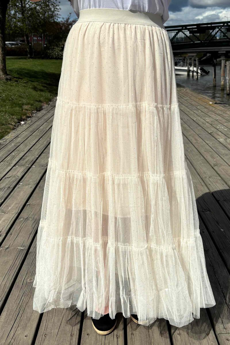 Chica London Addison Kjol Dam Cream Caramelle Fashion