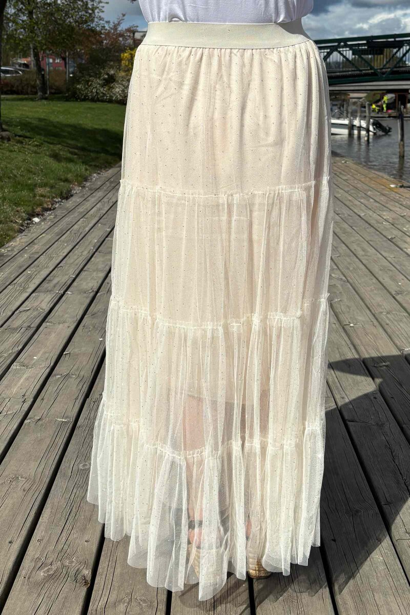Chica London Addison Kjol Dam Cream Caramelle Fashion