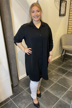 Chica London Eda Långskjorta Dam Black CARAMELLE FASHION
