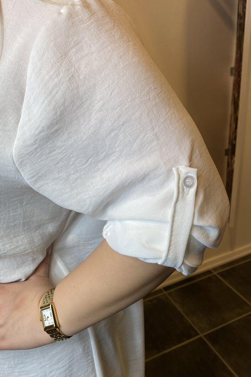 Chica London Eda Långskjorta Dam White CARAMELLE FASHION