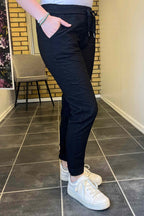 Chica London Edwina Ankle Pants Women's Black Caramelle Fashion