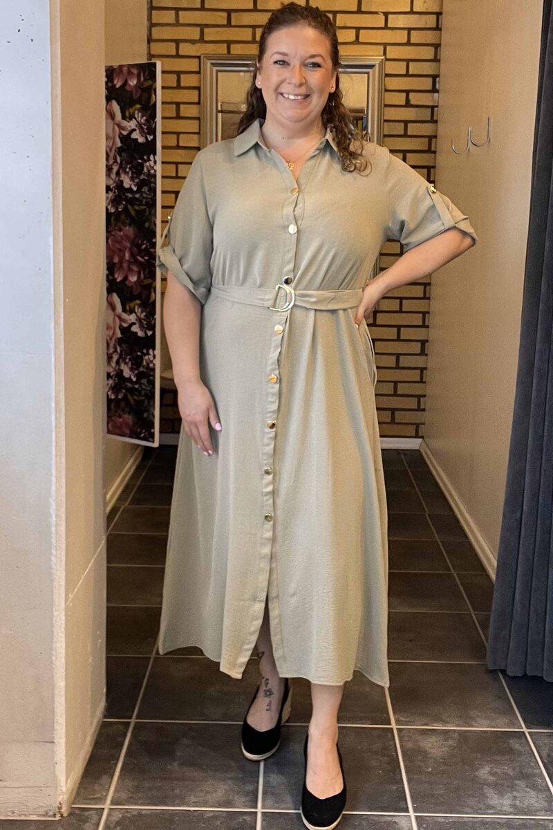Chica London Lana Skjortklänning Dam Light Khaki Caramelle Fashion