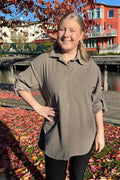 Chica London Lydia Skjorta Dam Taupe Caramelle Fashion