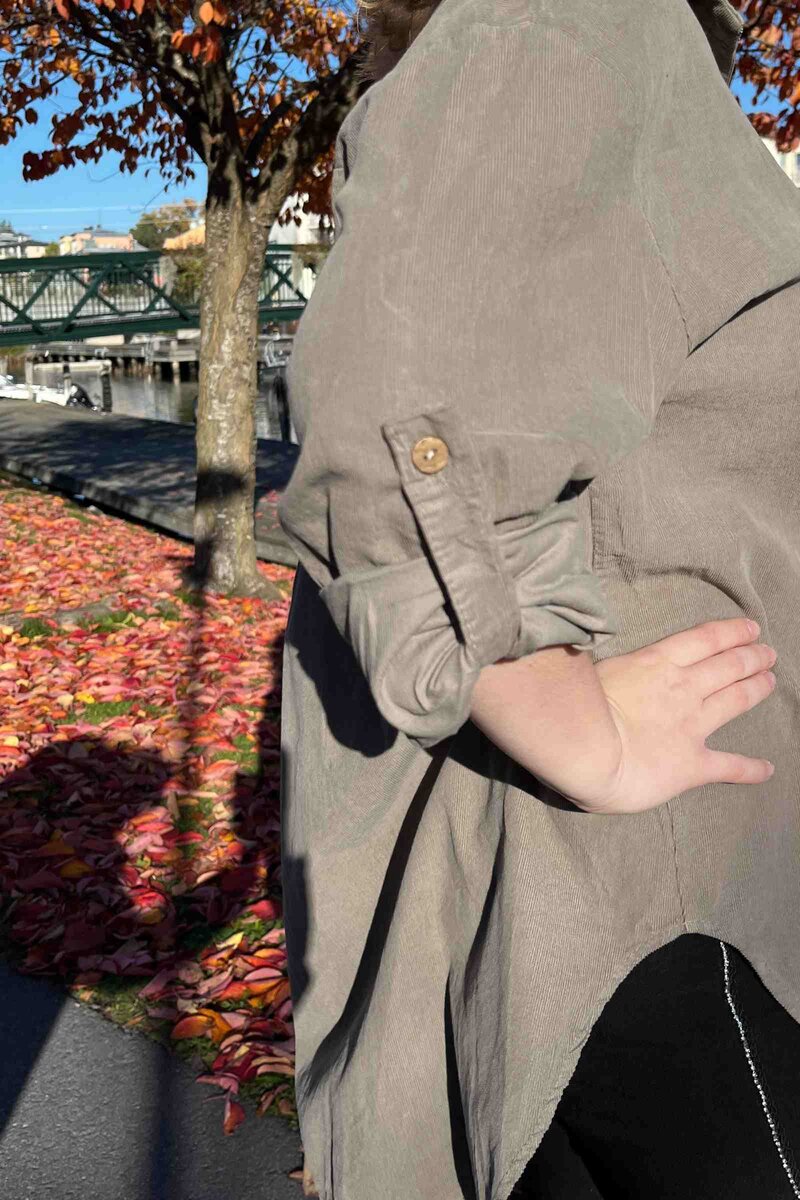 Chica London Lydia Skjorta Dam Taupe Caramelle Fashion