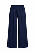 Chica London Magda Vid Byxa Dam Navy Caramelle Fashion