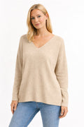 Chica London Mya Stickad Tröja Dam Beige CARAMELLE FASHION