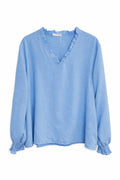 Chica London Padma Topp Dam Light Blue CARAMELLE FASHION