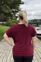 Chica London Parvati Topp Dam Bordo Caramelle Fashion