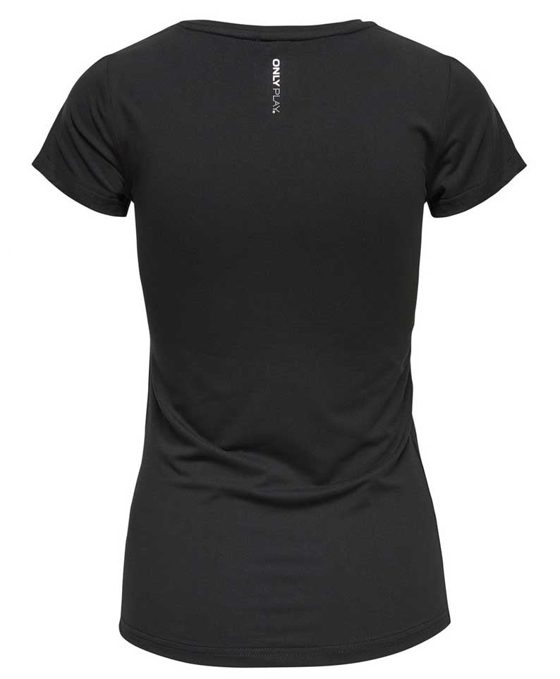 Clarissa Tränings T-Shirt Svart Dam  - ONLY PLAY
